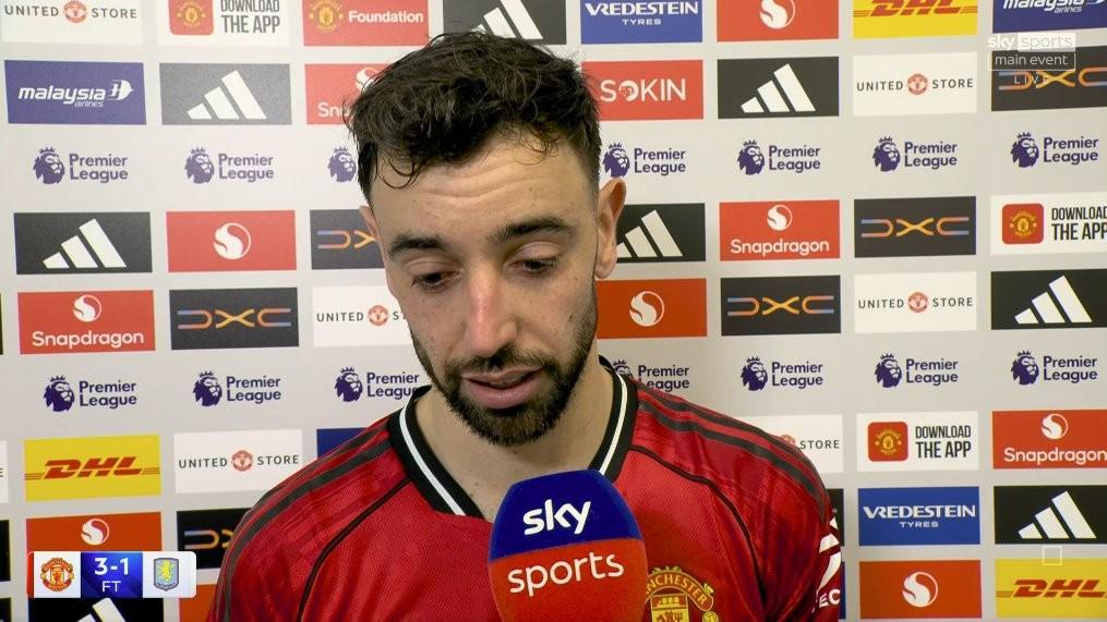 九游官网-B费：这场胜利很重要，但我仍认为我们可以做得更好